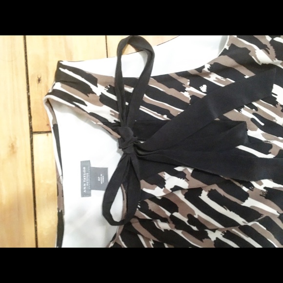 Print Ann Taylor Shift Dress - Picture 3 of 3